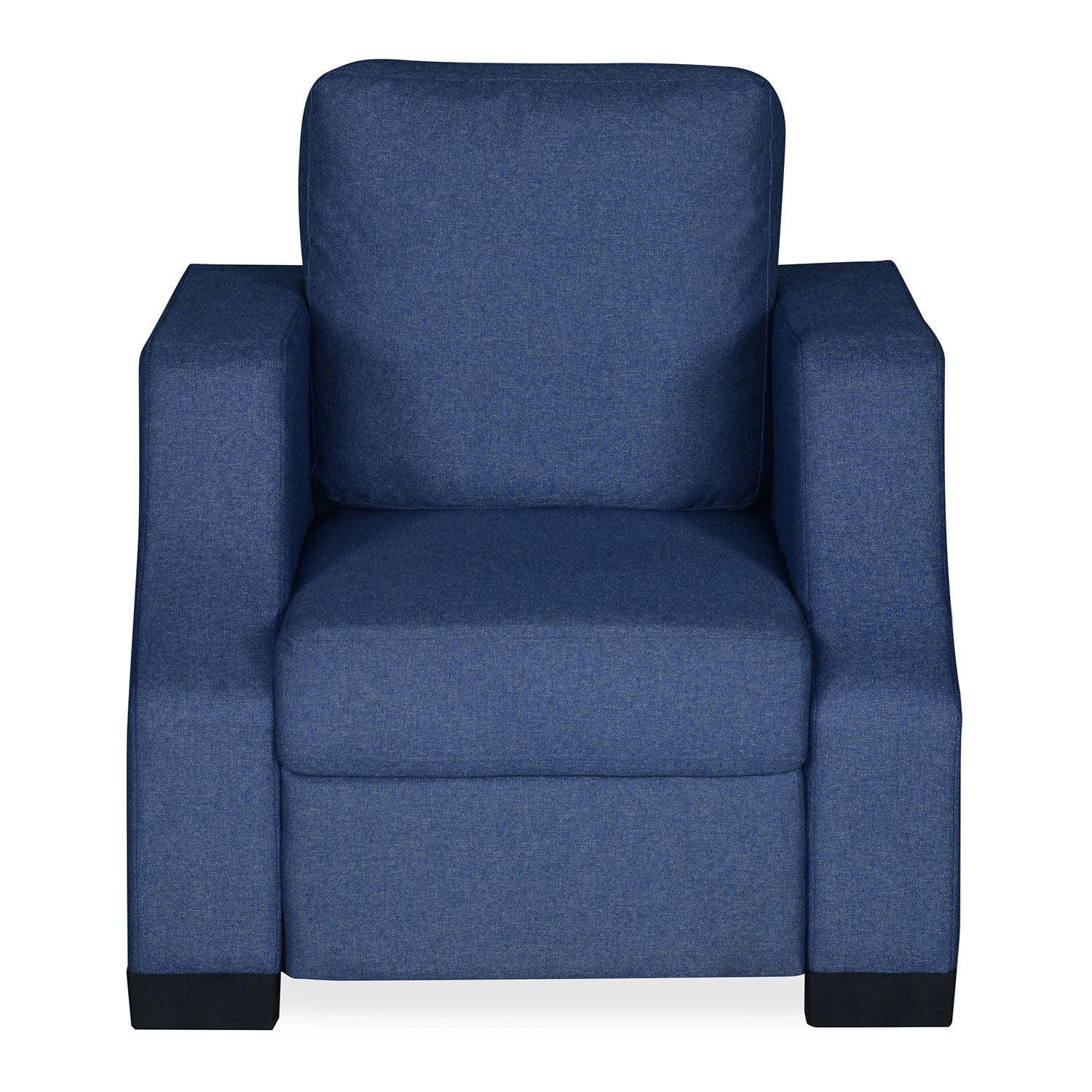 Nilkamal Array 1 Seater Rick Arm Sofa (Blue)