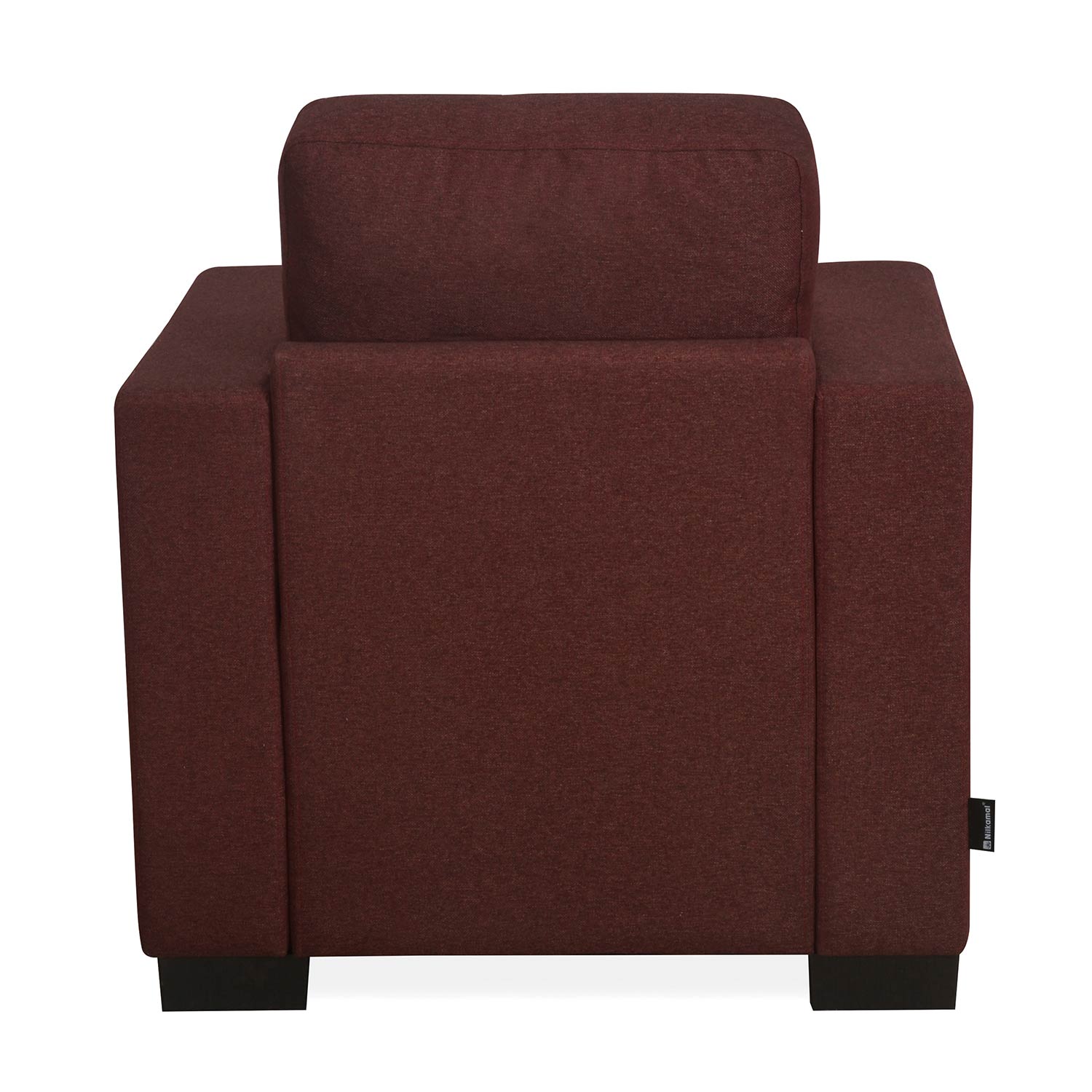 Nilkamal Array 1 Seater Rick Arm Sofa (Maroon)