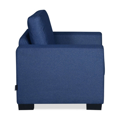Nilkamal Array 1 Seater Ron Arm Sofa (Blue)