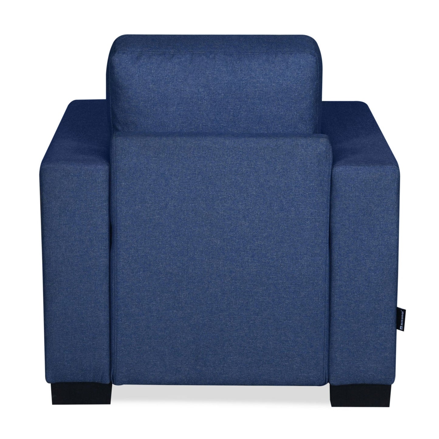 Nilkamal Array 1 Seater Ron Arm Sofa (Blue)