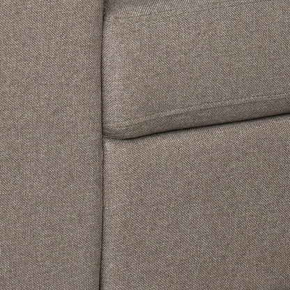 Nilkamal Array 1 Seater Ron Arm Sofa (Light Brown)