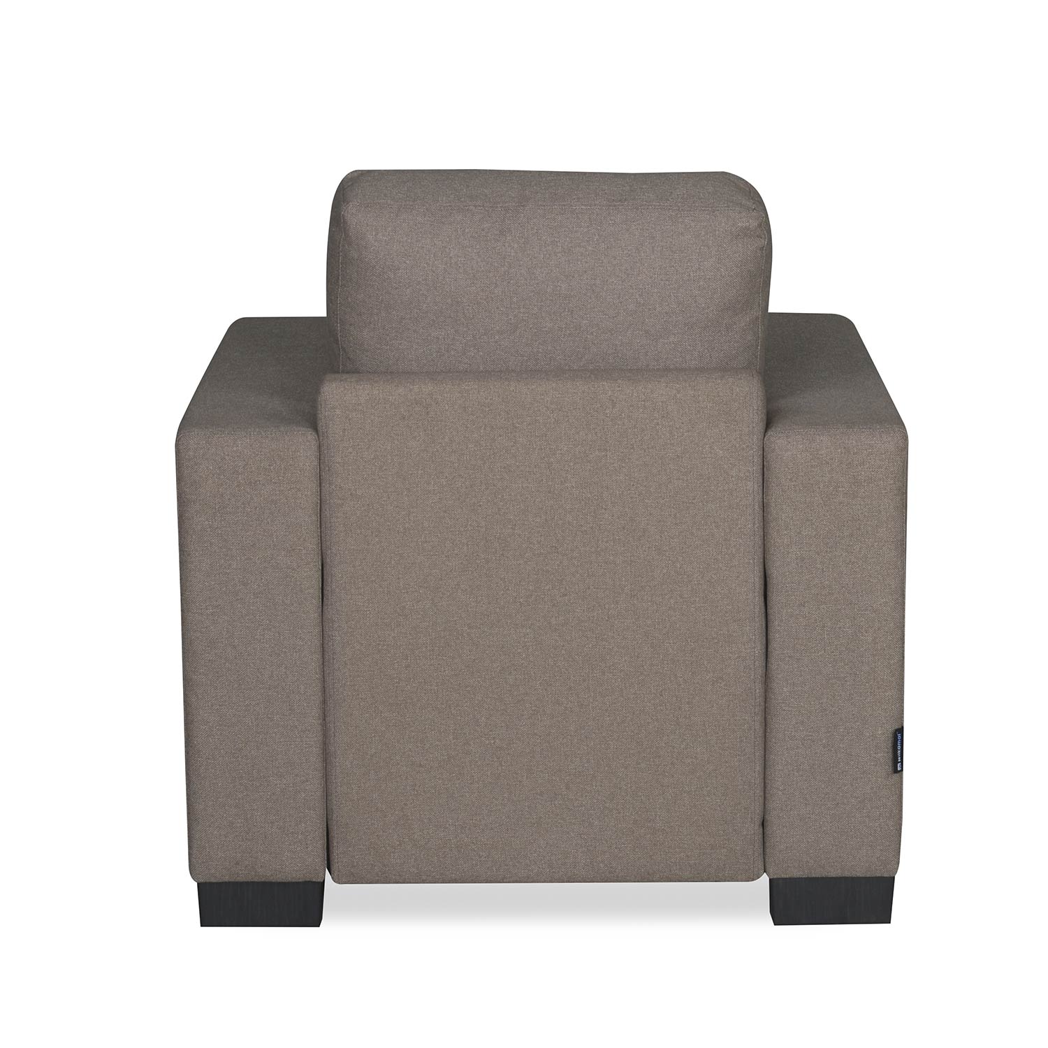 Nilkamal Array 1 Seater Ron Arm Sofa (Light Brown)