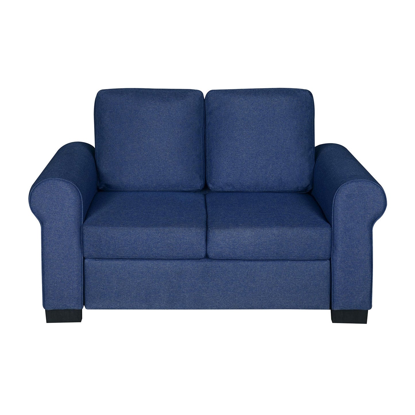 Nilkamal Array 2 Seater Bill Arm Sofa (Blue)
