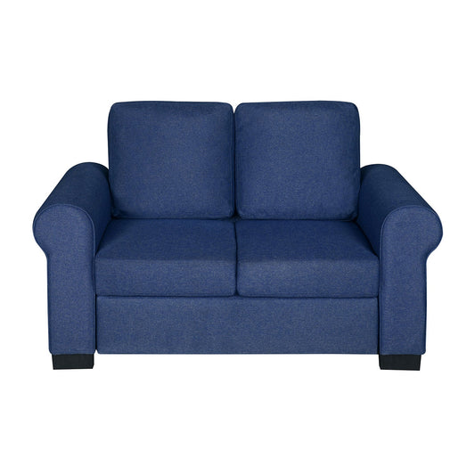 Nilkamal Array 2 Seater Bill Arm Sofa (Blue)