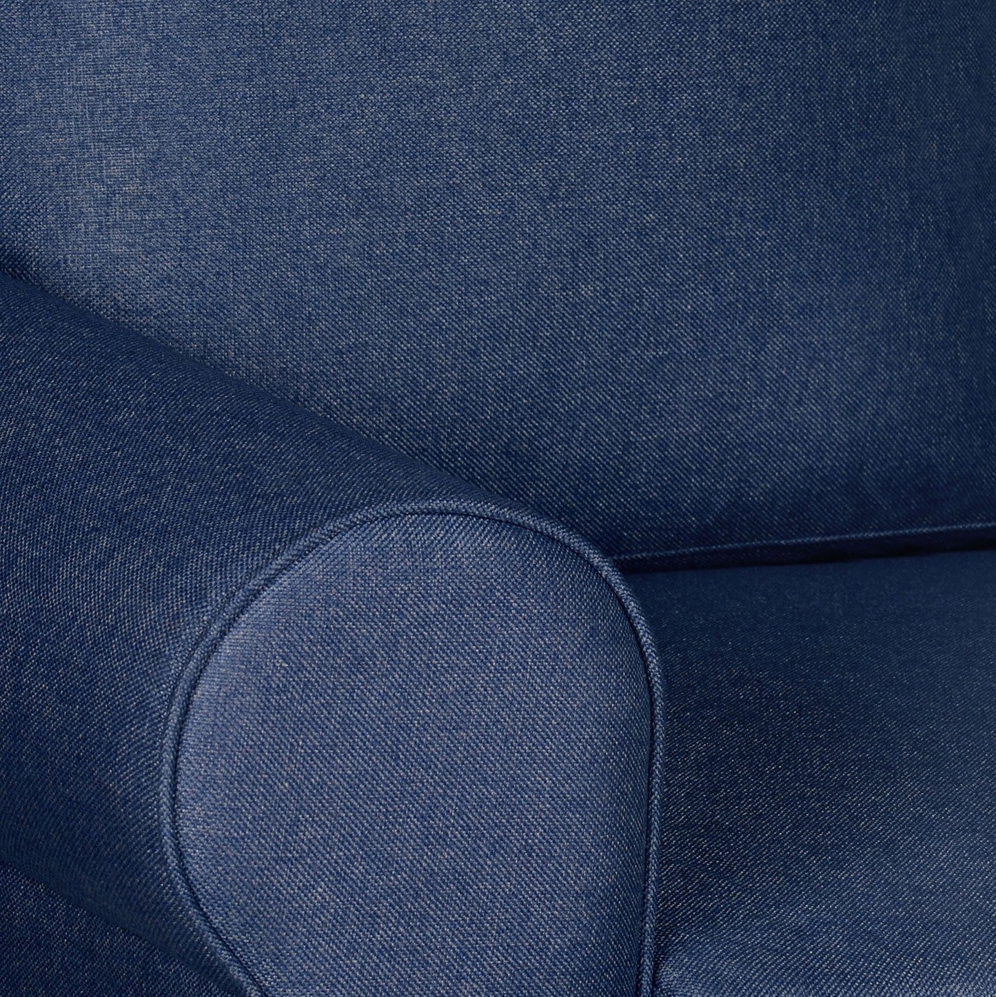 Nilkamal Array 2 Seater Bill Arm Sofa (Blue)