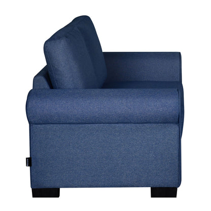 Nilkamal Array 2 Seater Bill Arm Sofa (Blue)