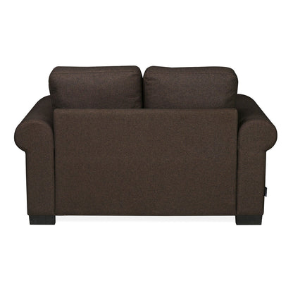 Nilkamal Array 2 Seater Bill Arm Sofa (Dark Brown)