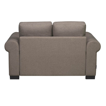 Nilkamal Array 2 Seater Bill Arm Sofa (Light Brown)
