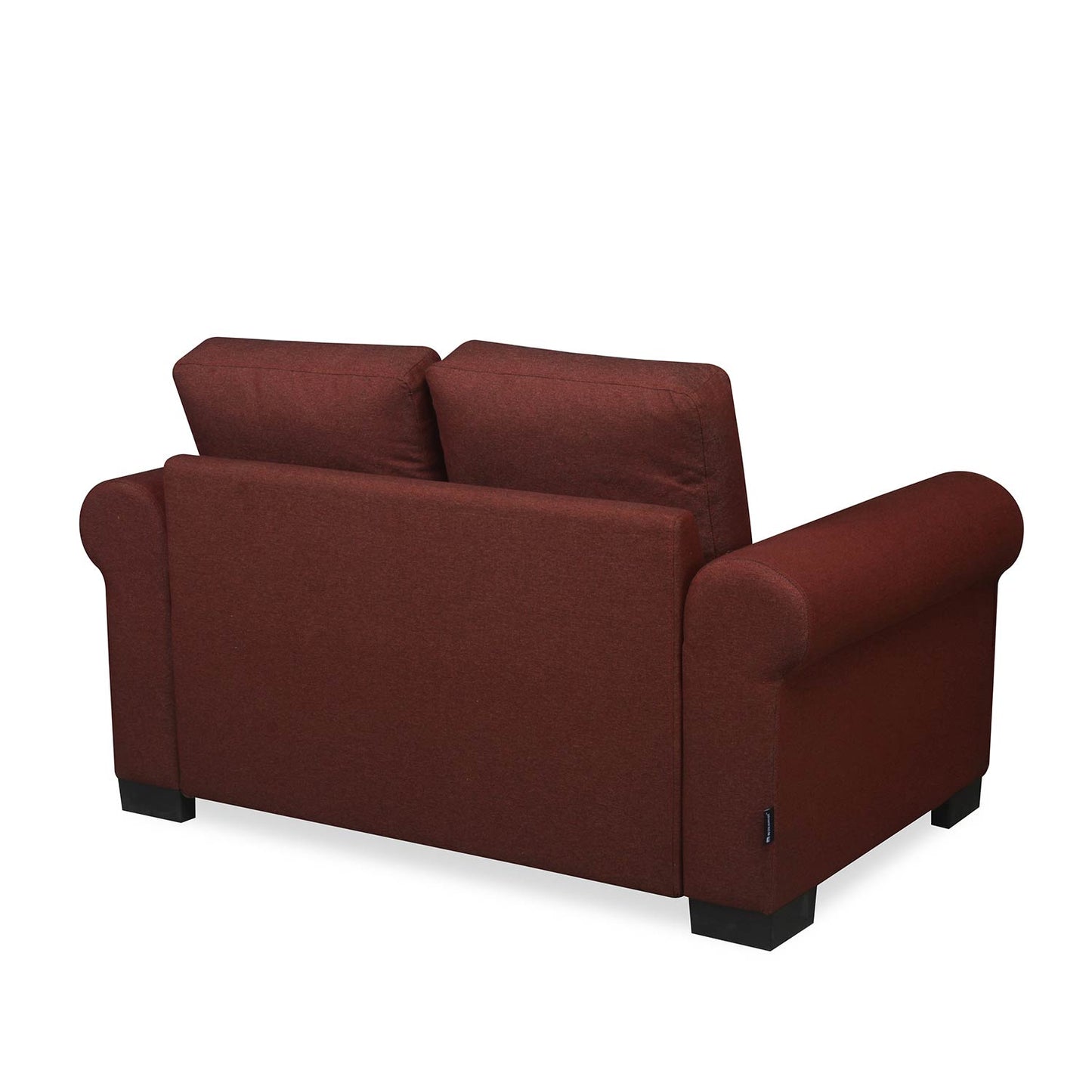 Nilkamal Array 2 Seater Bill Arm Sofa (Maroon)