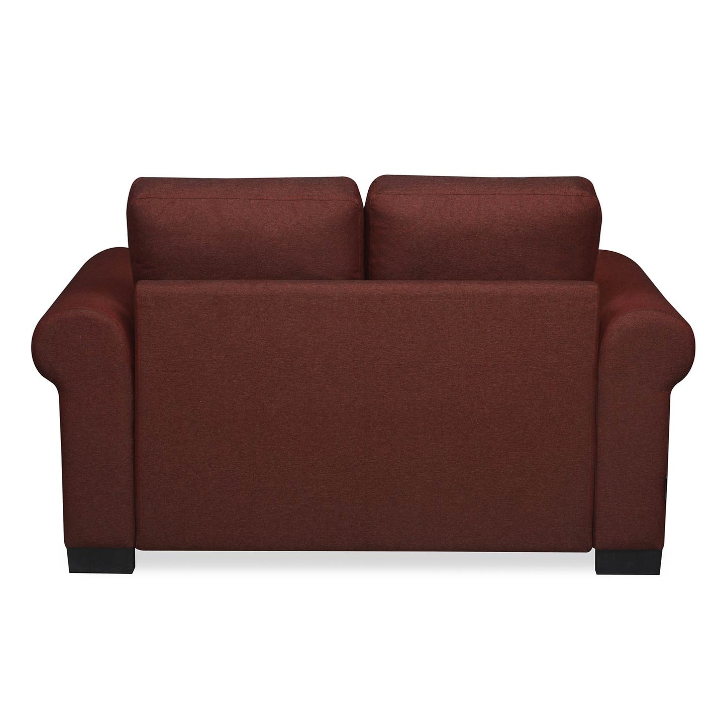 Nilkamal Array 2 Seater Bill Arm Sofa (Maroon)