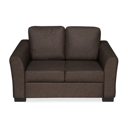 Nilkamal Array 2 Seater Mike Arm Sofa (Dark Brown)
