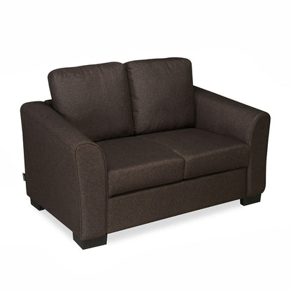 Nilkamal Array 2 Seater Mike Arm Sofa (Dark Brown)