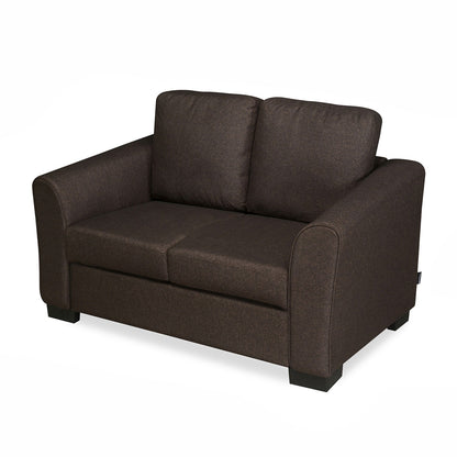 Nilkamal Array 2 Seater Mike Arm Sofa (Dark Brown)