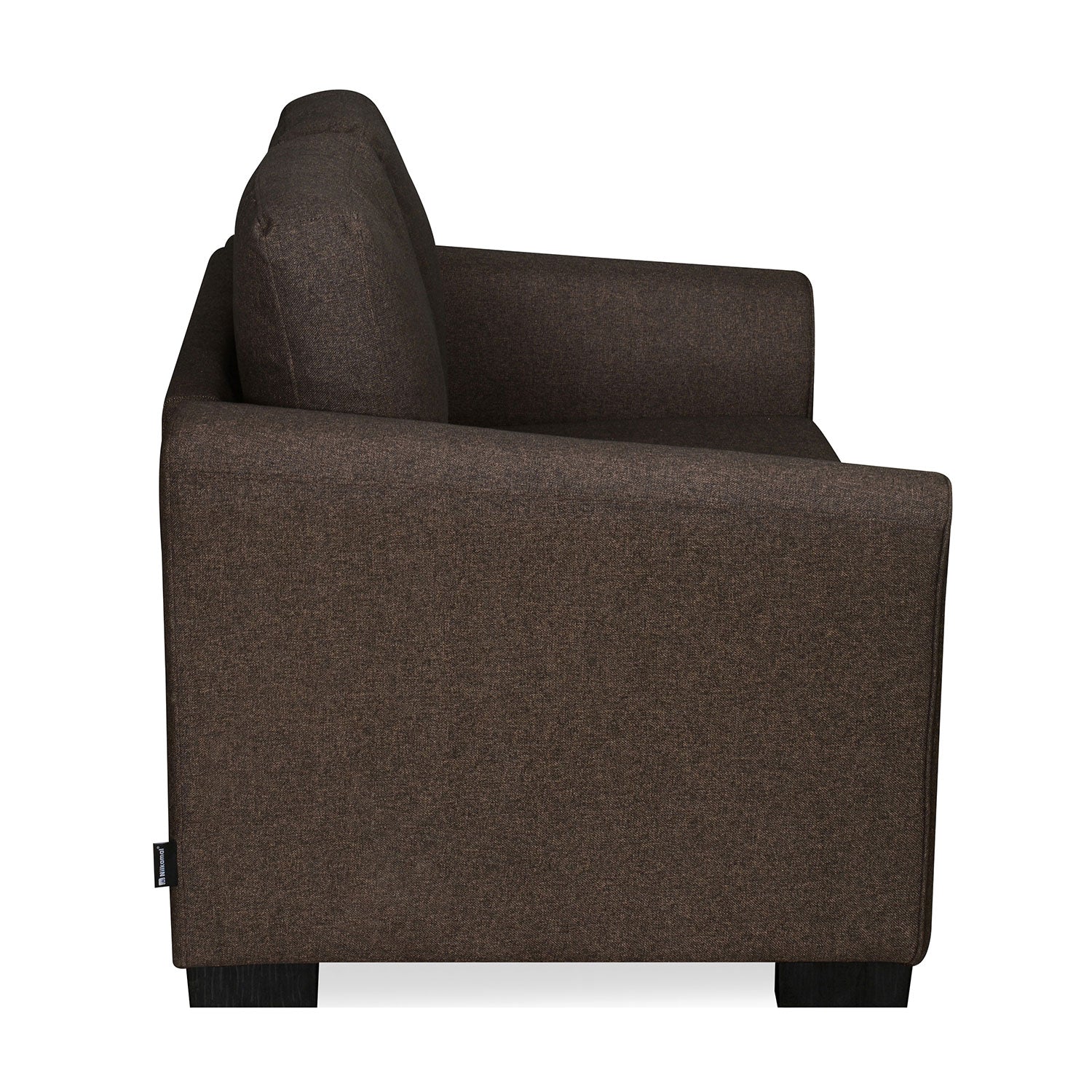 Nilkamal Array 2 Seater Mike Arm Sofa (Dark Brown)