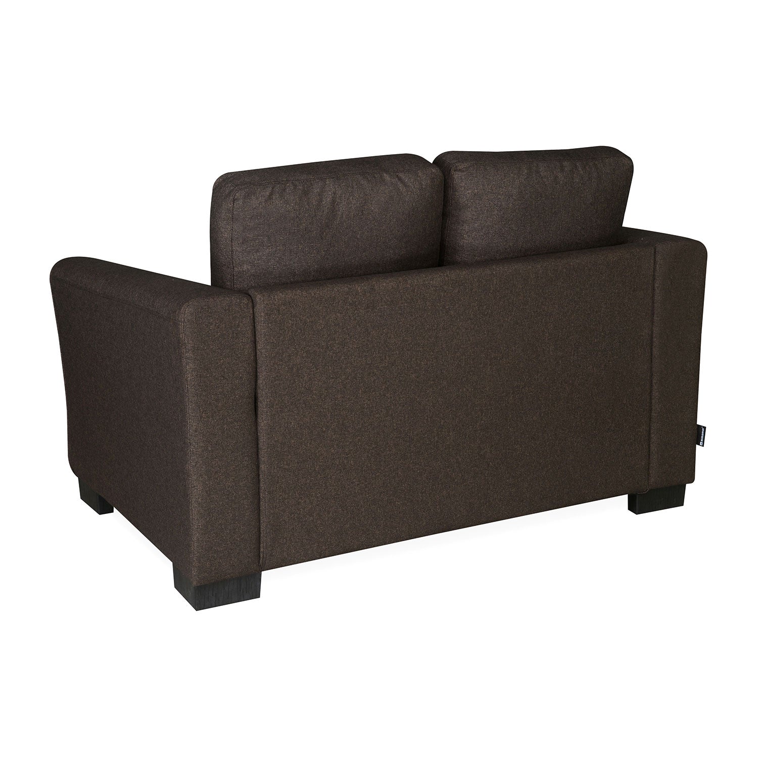 Nilkamal Array 2 Seater Mike Arm Sofa (Dark Brown)