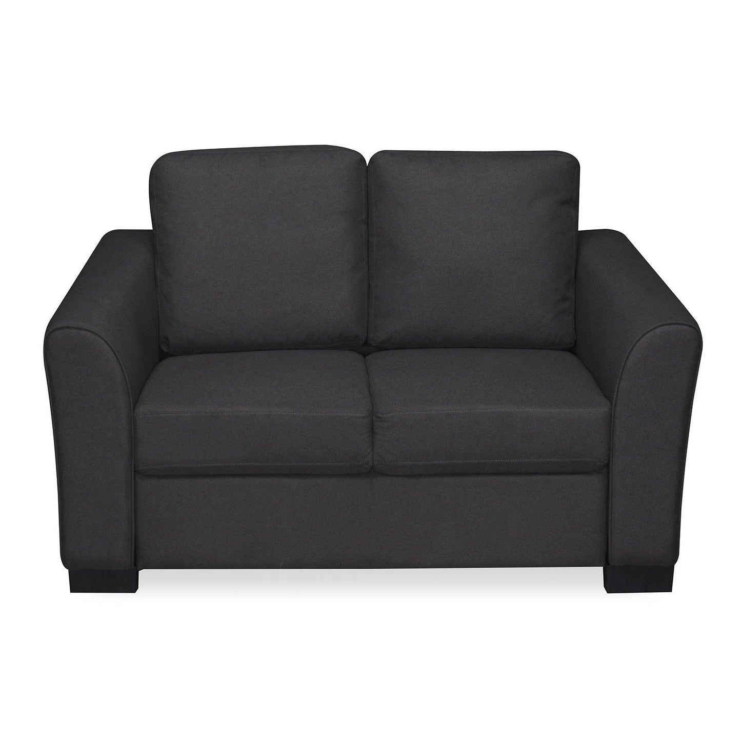 Nilkamal Array 2 Seater Mike Arm Sofa (Dark Grey)