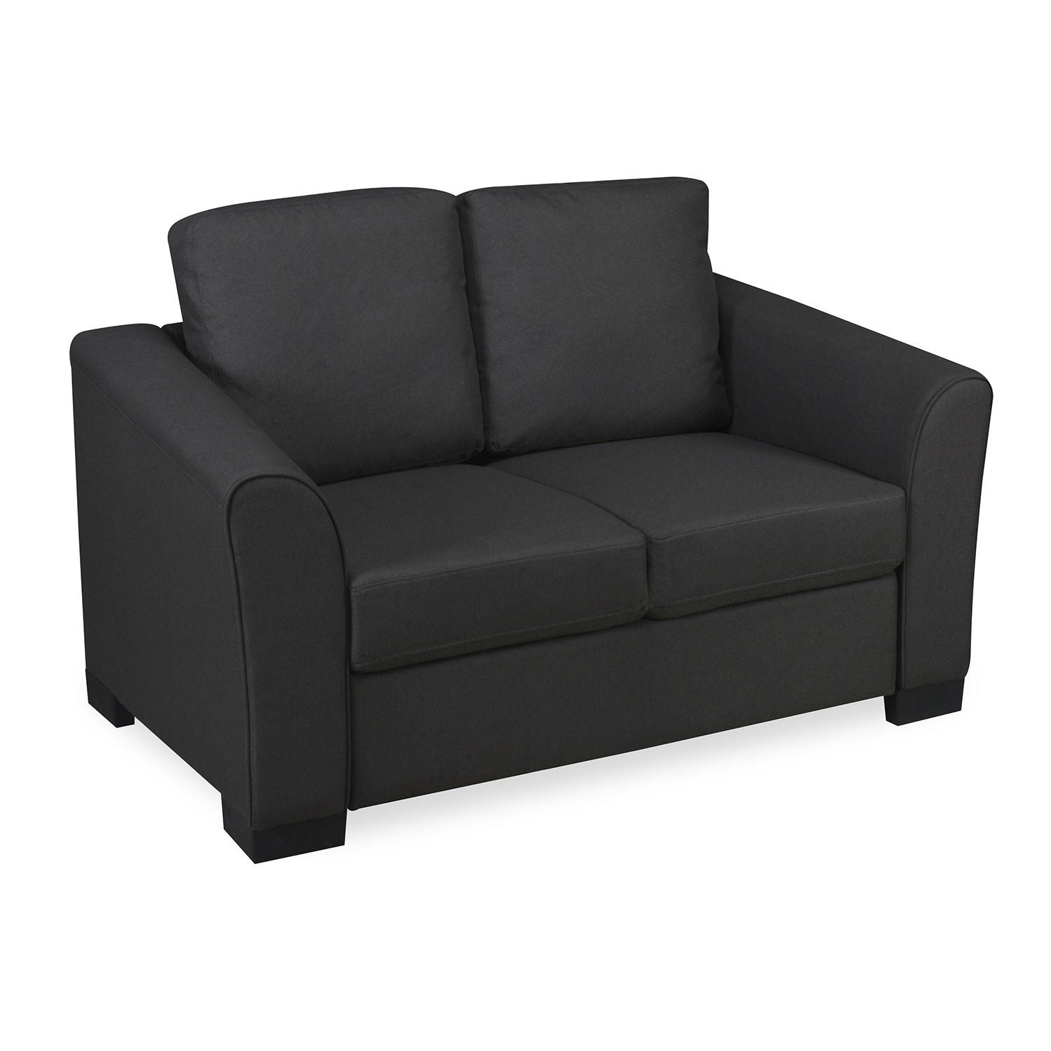 Nilkamal Array 2 Seater Mike Arm Sofa (Dark Grey)