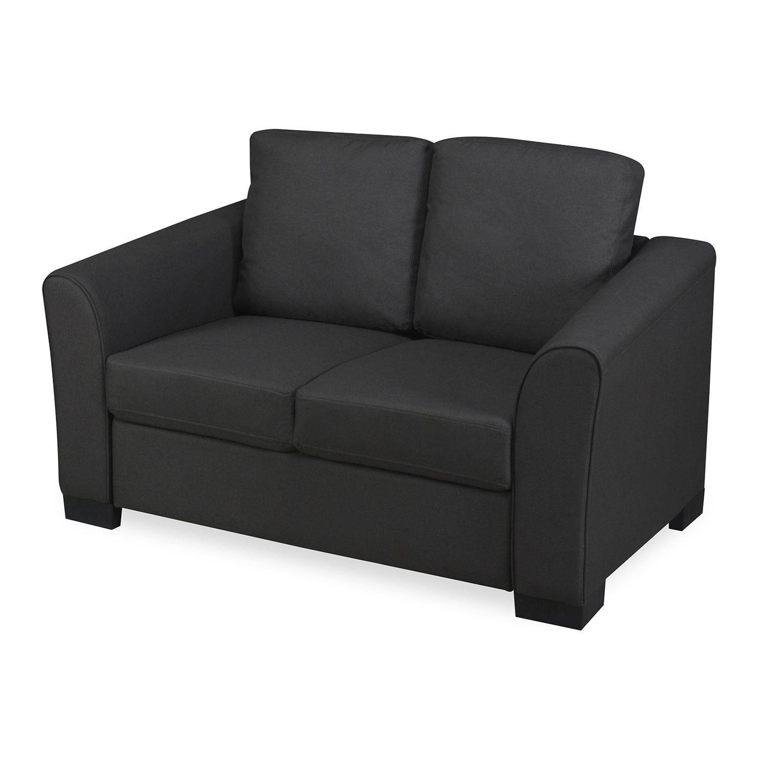 Nilkamal Array 2 Seater Mike Arm Sofa (Dark Grey)