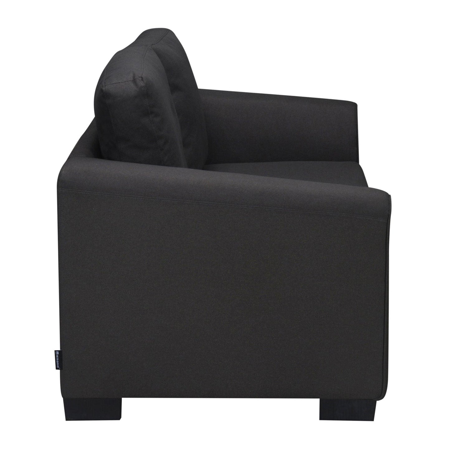 Nilkamal Array 2 Seater Mike Arm Sofa (Dark Grey)