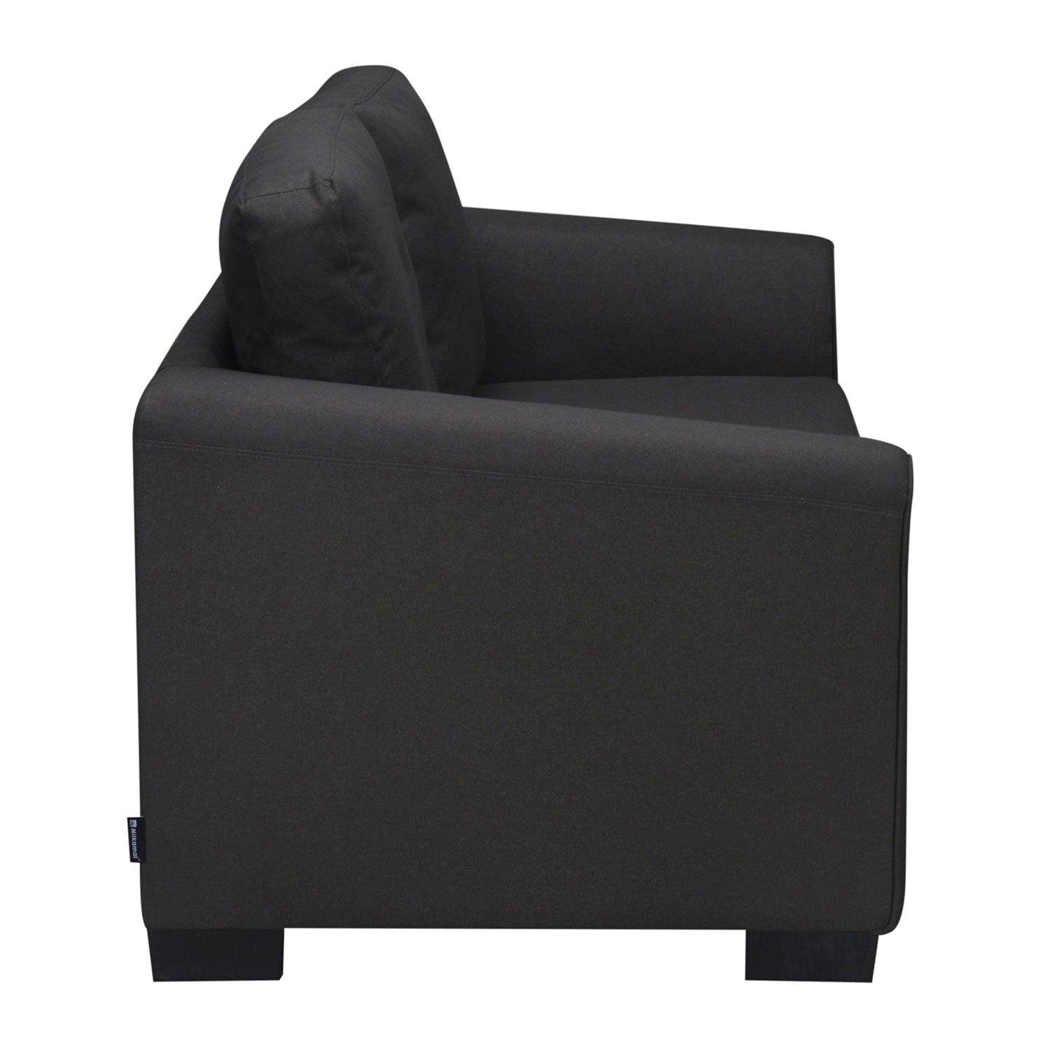 Nilkamal Array 2 Seater Mike Arm Sofa (Dark Grey)