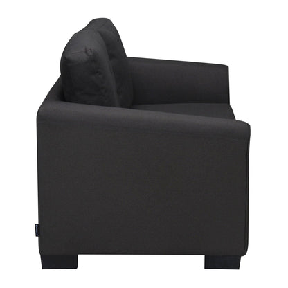 Nilkamal Array 2 Seater Mike Arm Sofa (Dark Grey)