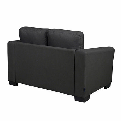 Nilkamal Array 2 Seater Mike Arm Sofa (Dark Grey)