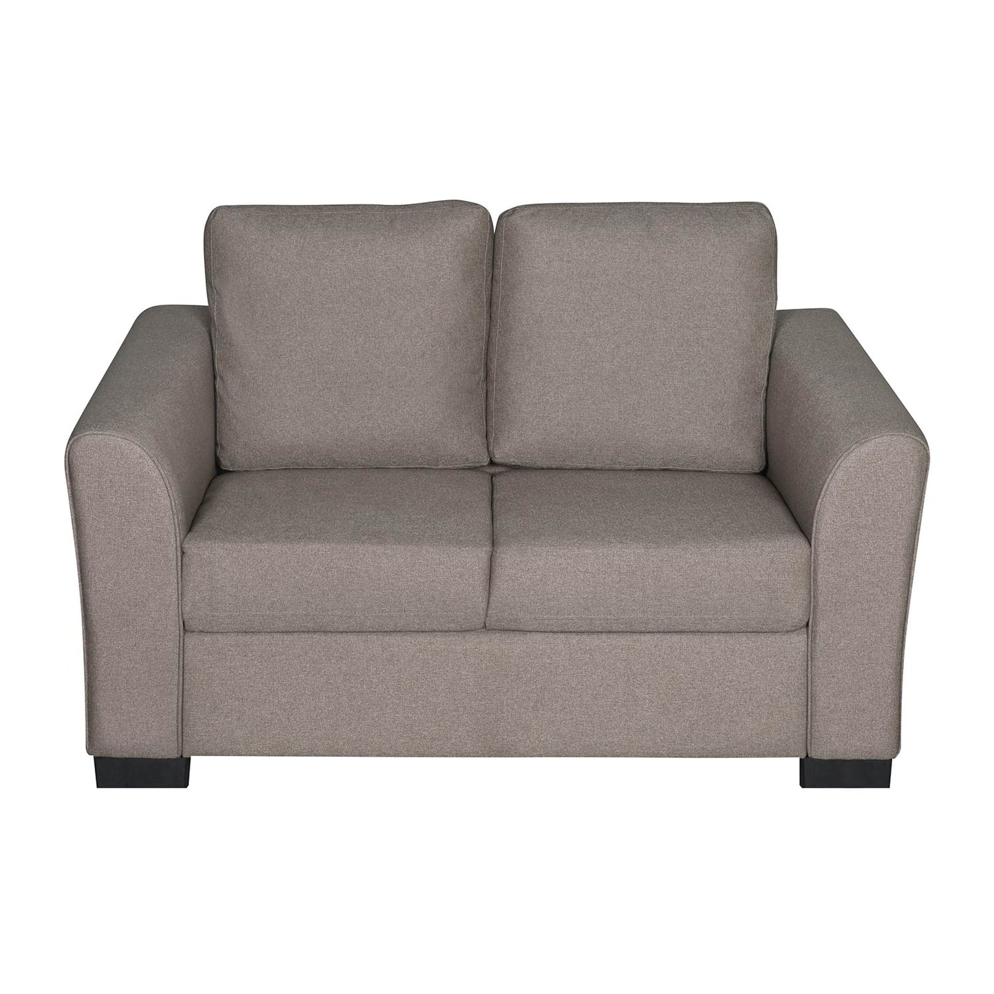 Nilkamal Array 2 Seater Mike Arm Sofa (Light Brown)