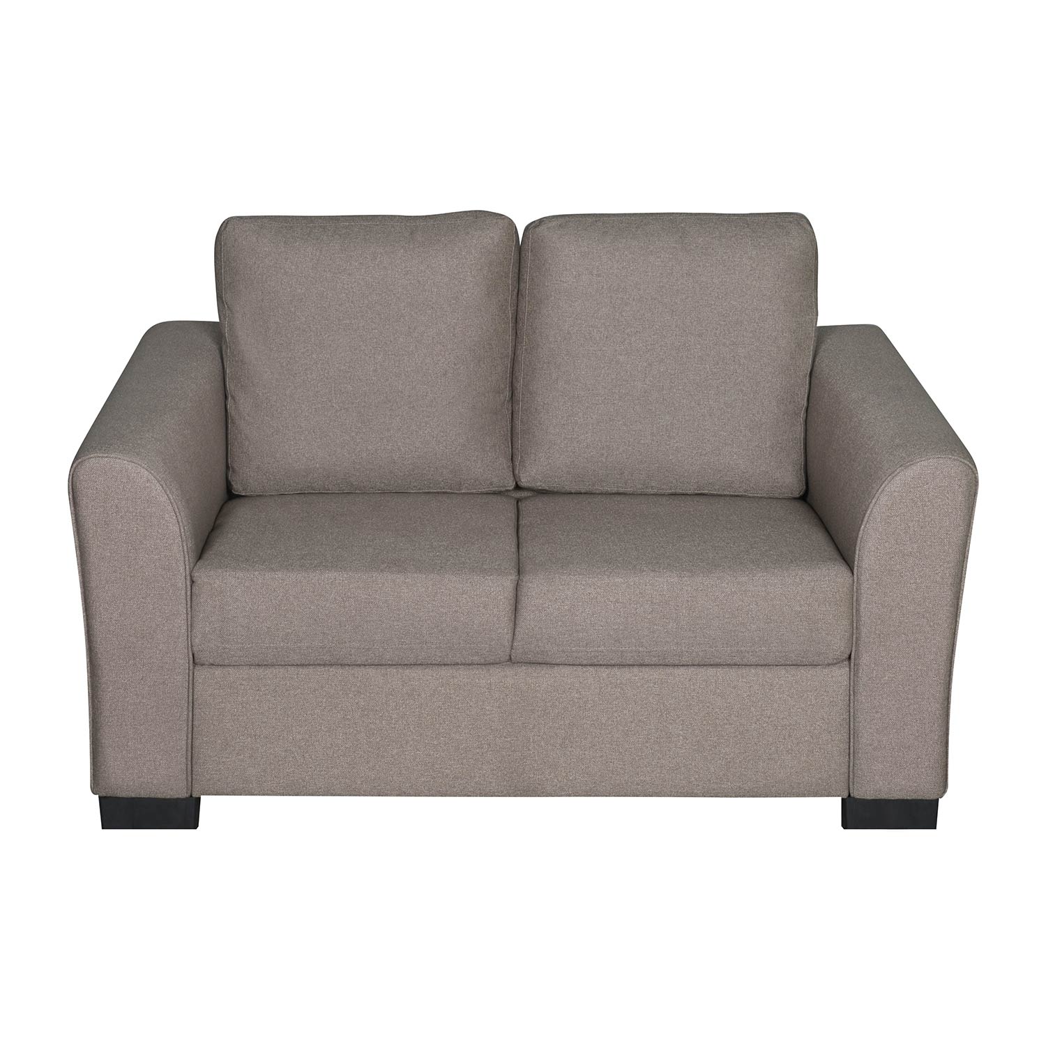 Nilkamal Array 2 Seater Mike Arm Sofa (Light Brown)