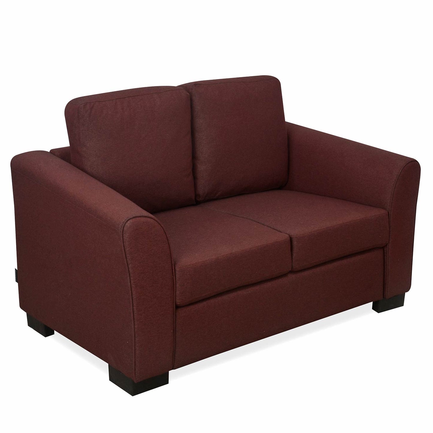 Nilkamal Array 2 Seater Mike Arm Sofa (Maroon)