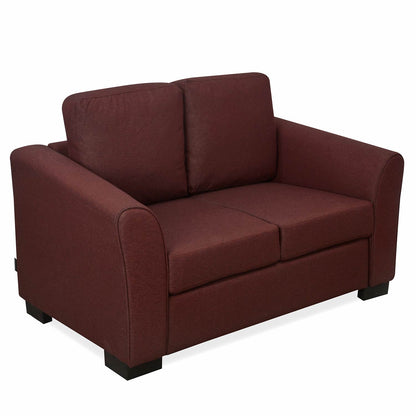 Nilkamal Array 2 Seater Mike Arm Sofa (Maroon)