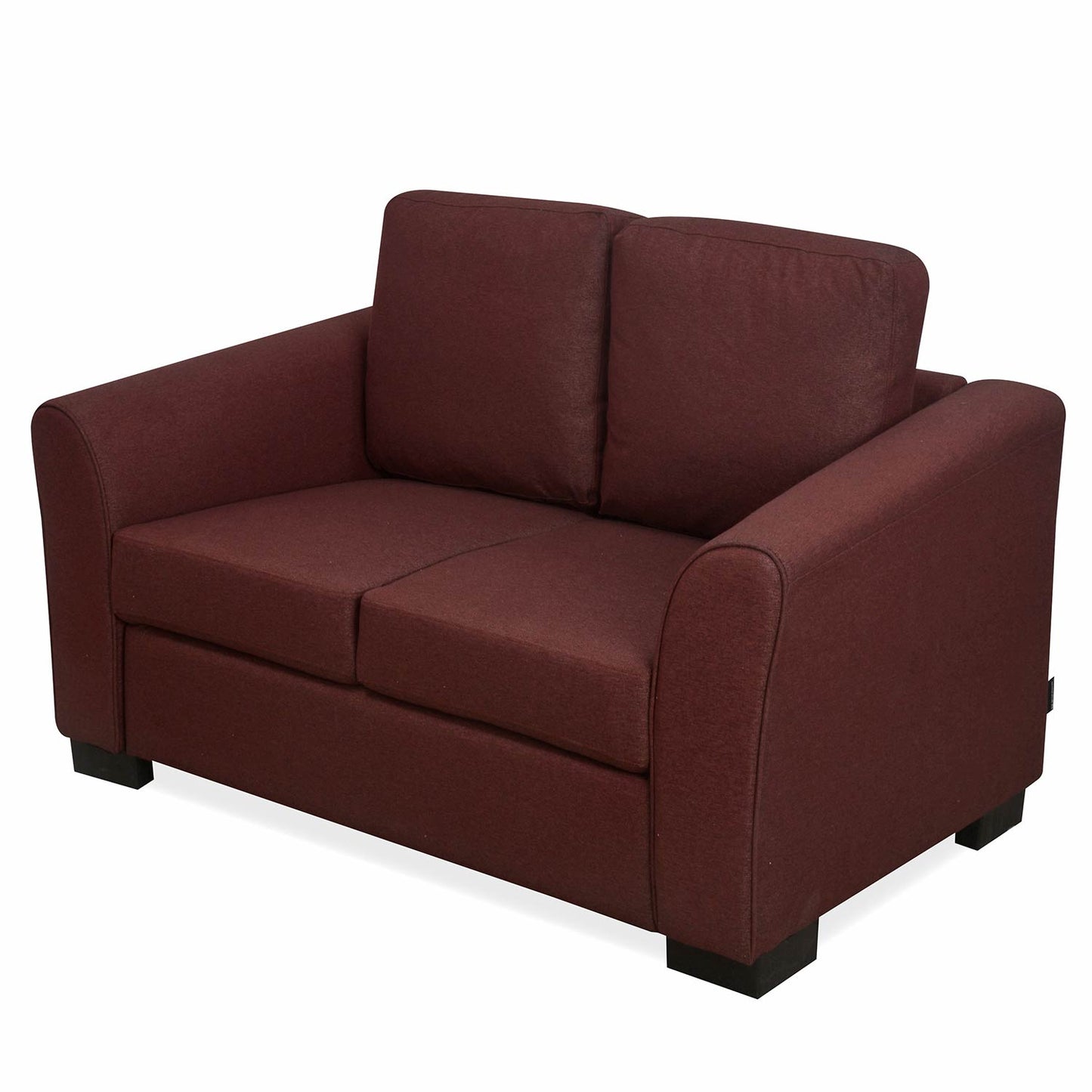 Nilkamal Array 2 Seater Mike Arm Sofa (Maroon)