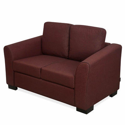Nilkamal Array 2 Seater Mike Arm Sofa (Maroon)