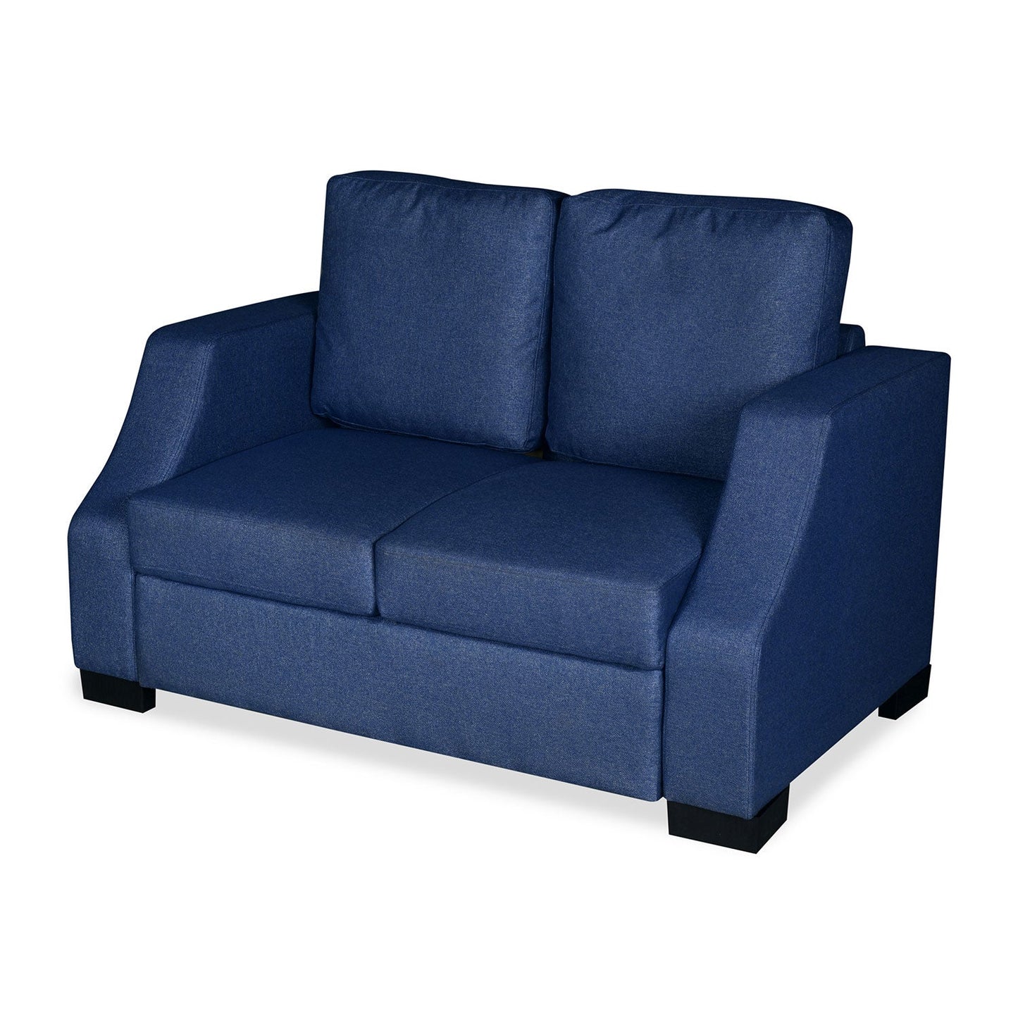 Nilkamal Array 2 Seater Rick Arm Sofa (Blue)