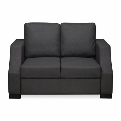 Nilkamal Array 2 Seater Rick Arm Sofa (Dark Grey)