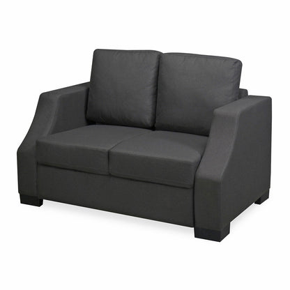Nilkamal Array 2 Seater Rick Arm Sofa (Dark Grey)