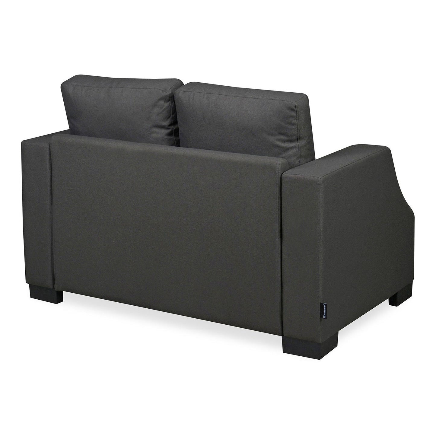 Nilkamal Array 2 Seater Rick Arm Sofa (Dark Grey)
