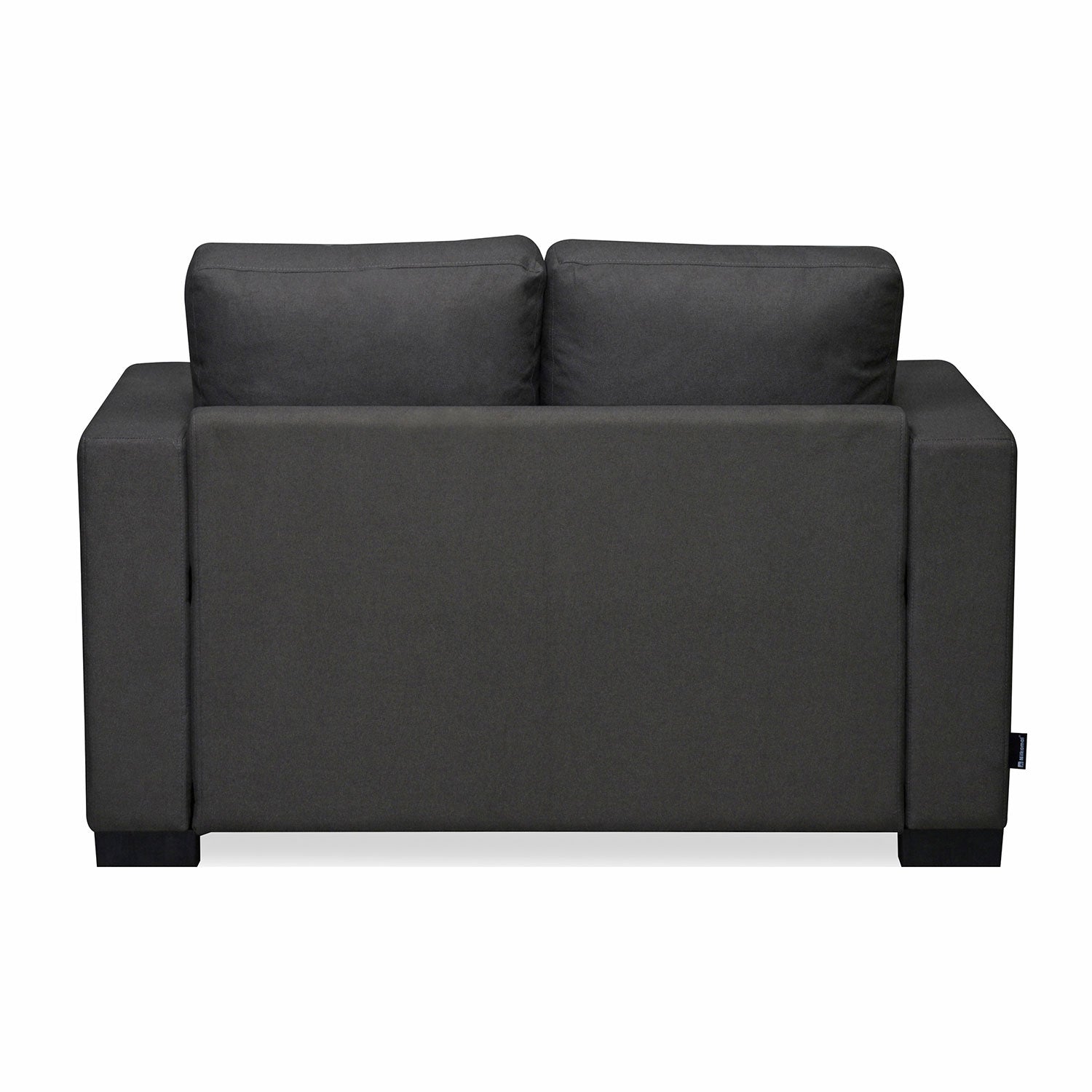Nilkamal Array 2 Seater Rick Arm Sofa (Dark Grey)