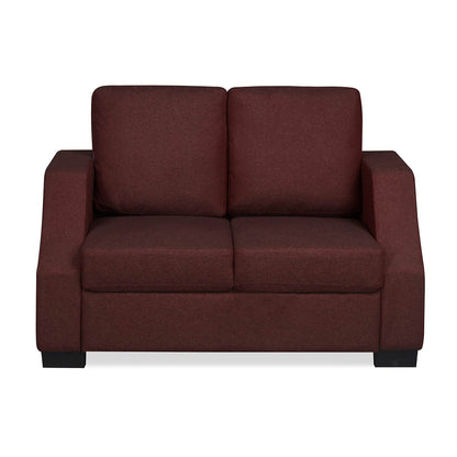 Nilkamal Array 2 Seater Rick Arm Sofa (Maroon)