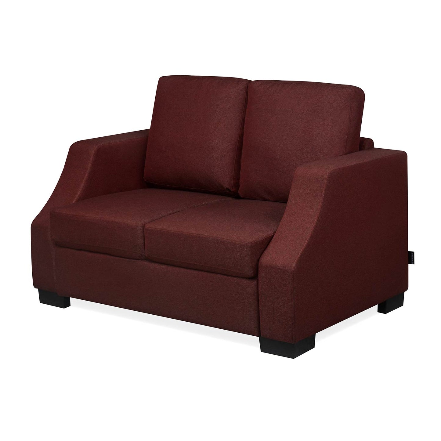 Nilkamal Array 2 Seater Rick Arm Sofa (Maroon)