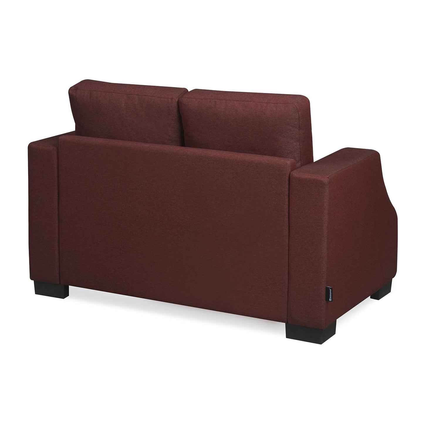 Nilkamal Array 2 Seater Rick Arm Sofa (Maroon)