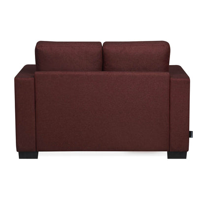 Nilkamal Array 2 Seater Rick Arm Sofa (Maroon)