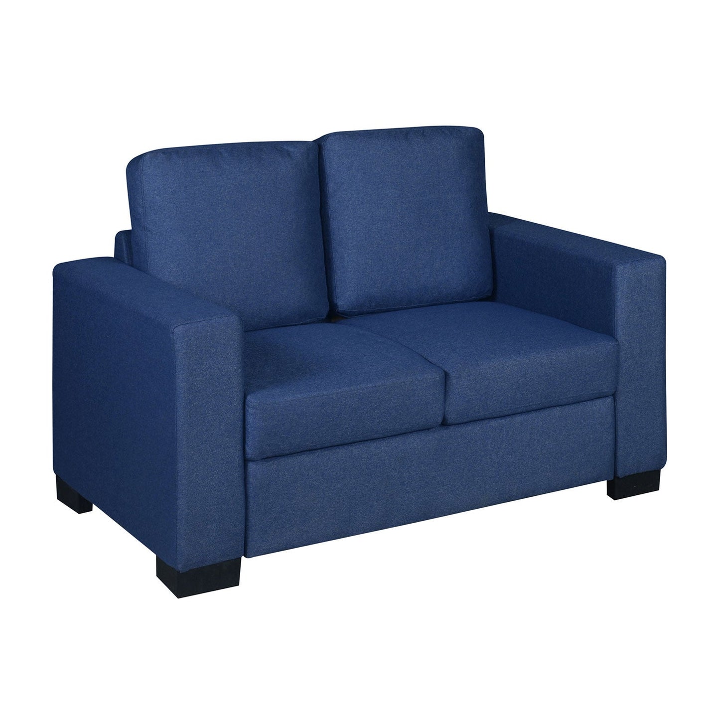 Nilkamal Array 2 Seater Ron Arm Sofa (Blue)