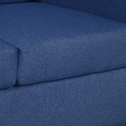 Nilkamal Array 2 Seater Ron Arm Sofa (Blue)