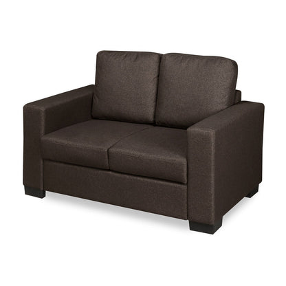 Nilkamal Array 2 Seater Ron Arm Sofa (Dark Brown)