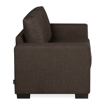 Nilkamal Array 2 Seater Ron Arm Sofa (Dark Brown)