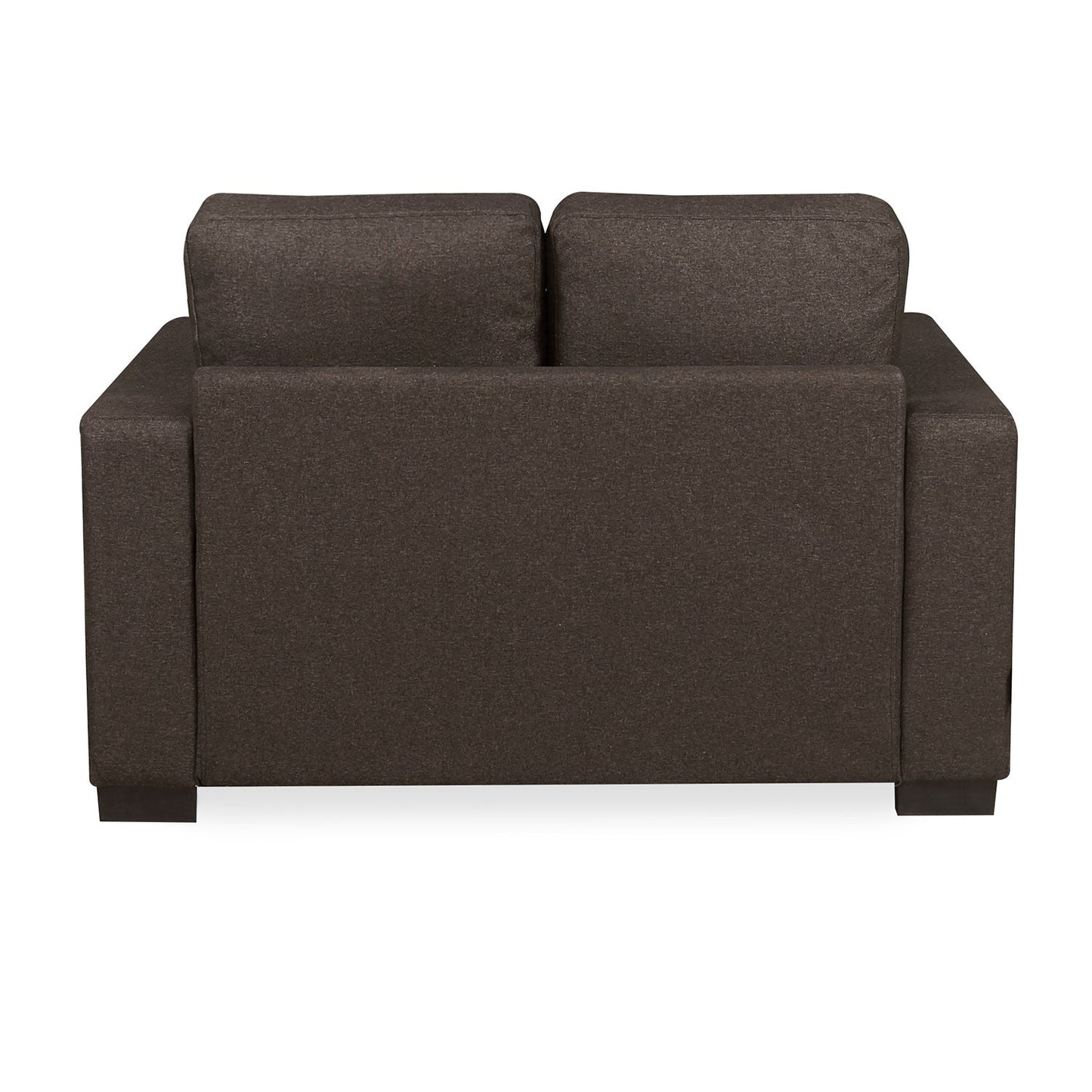 Nilkamal Array 2 Seater Ron Arm Sofa (Dark Brown)