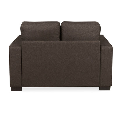 Nilkamal Array 2 Seater Ron Arm Sofa (Dark Brown)