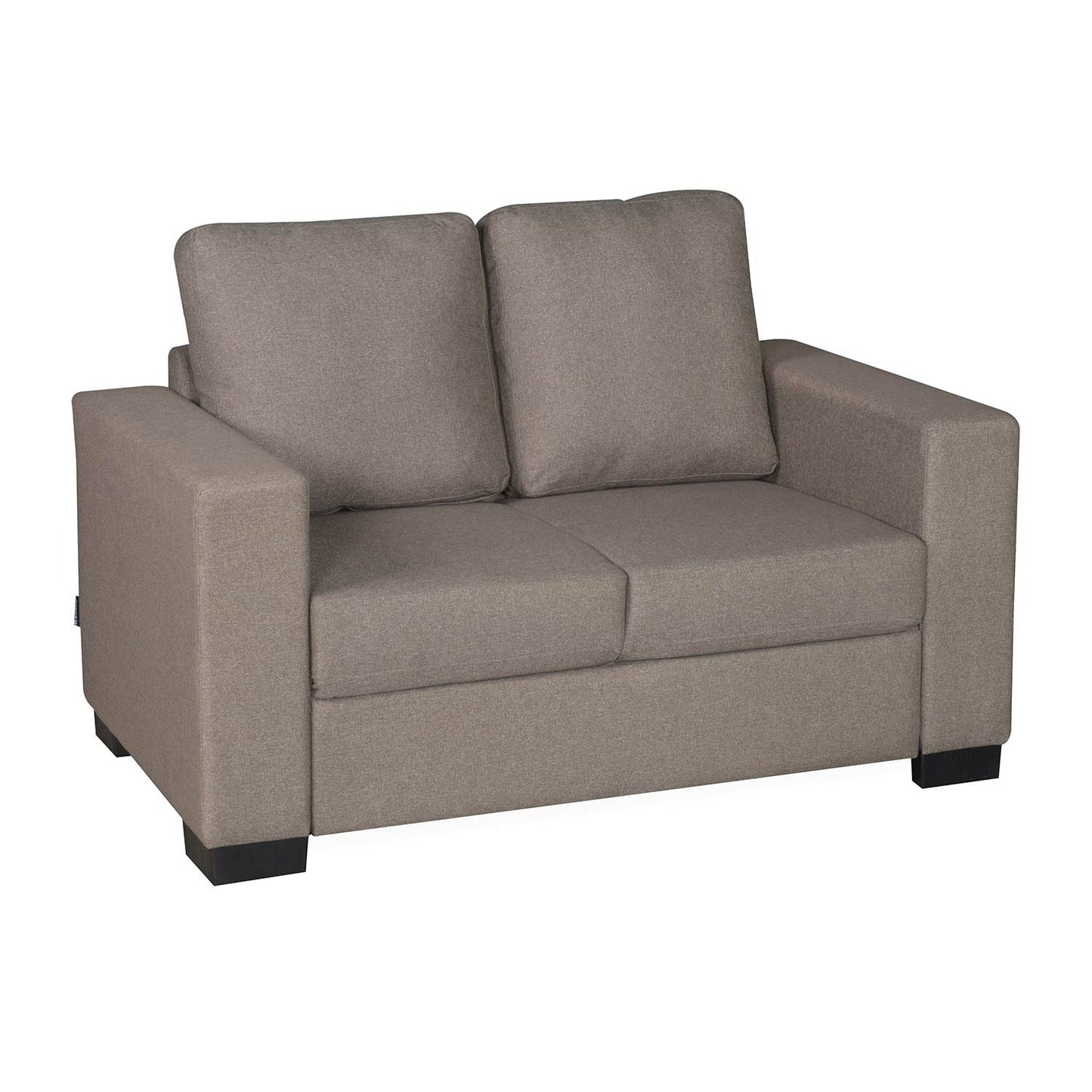 Nilkamal Array 2 Seater Ron Arm Sofa (Light Brown)
