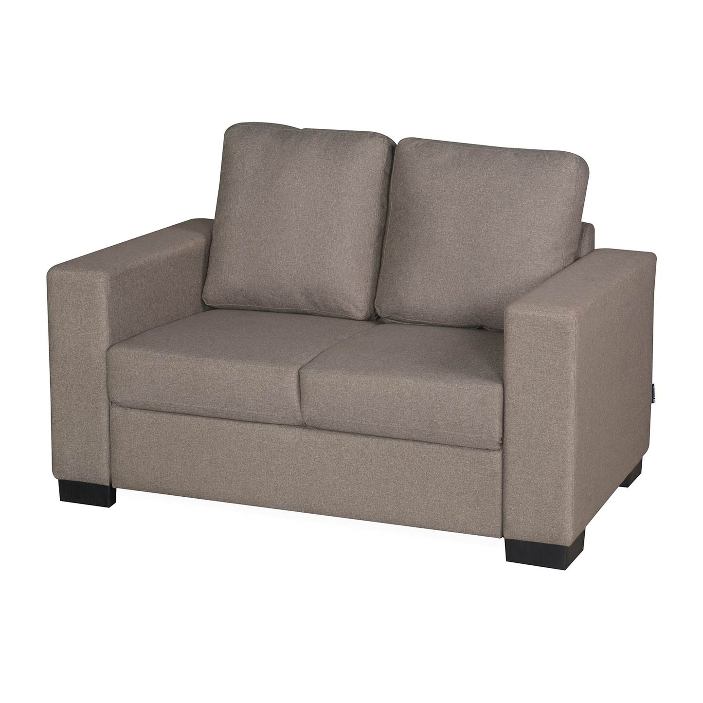Nilkamal Array 2 Seater Ron Arm Sofa (Light Brown)