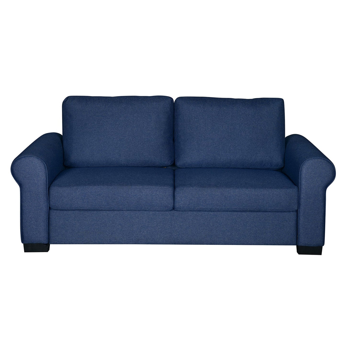 Nilkamal Array 3 Seater Bill Arm Sofa (Blue)